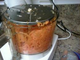 how to shred carrot